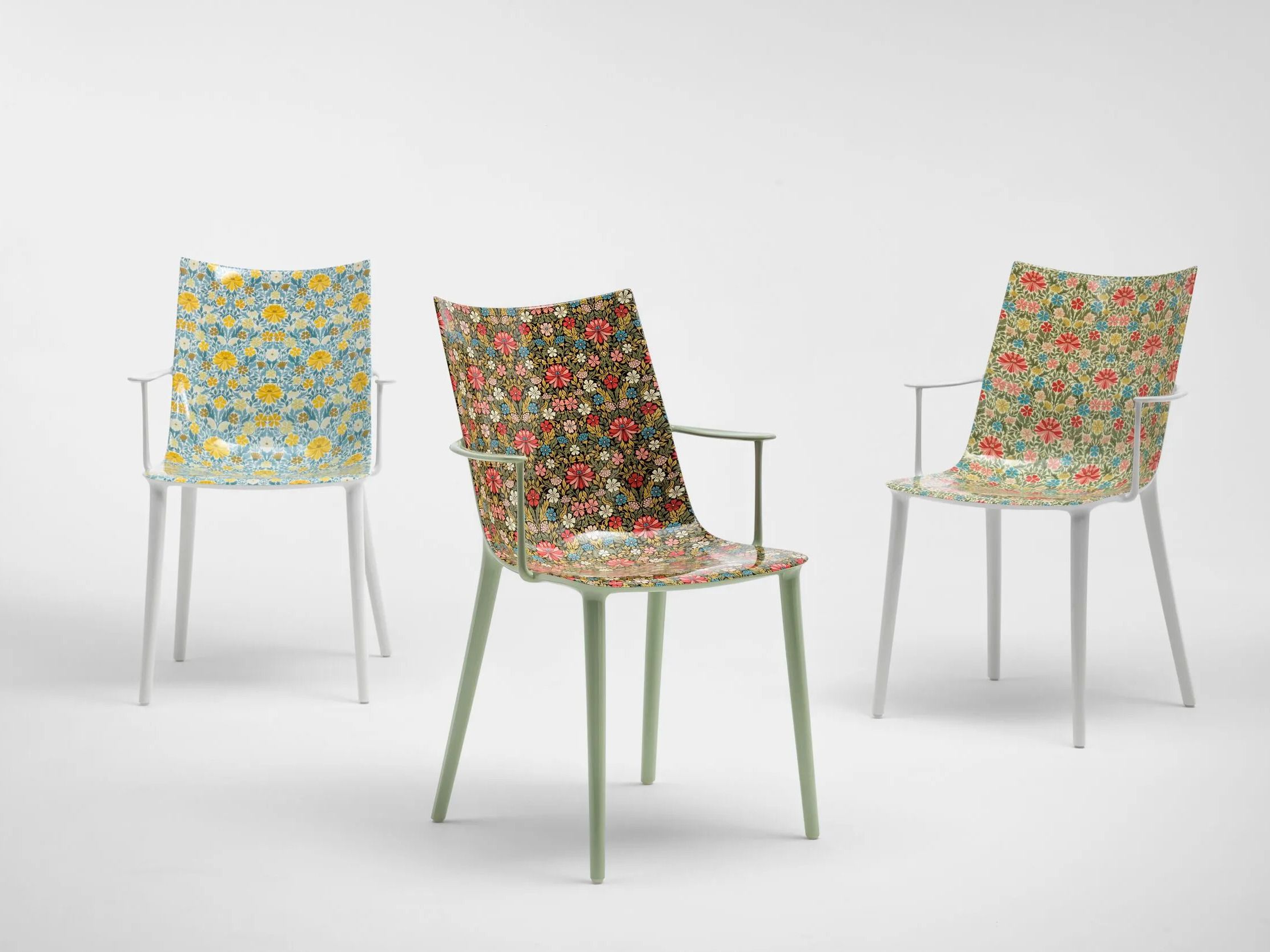 Тканевый стул с подлокотниками Kartell H. H. H ARCH-00109899 - Вид №19