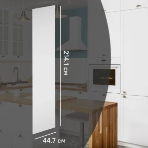 Фасад кухонного шкафа Ньюпорт 44.7x214.1 см KONSENSA МДФ цвет белый 89421688 STLM-2073023