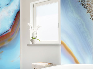 Декоративная панель из алюминия, стекла или ПММА