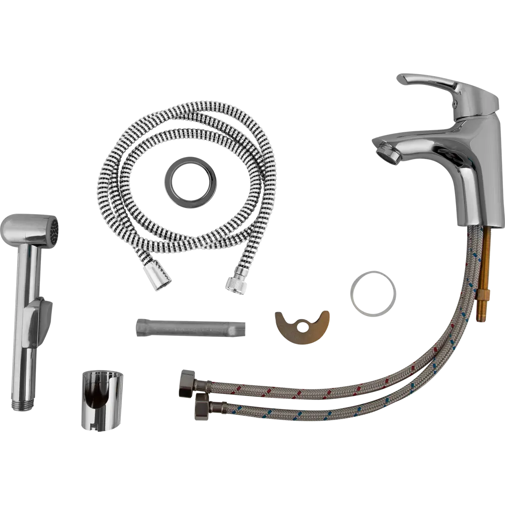 Смеситель для умывальника и биде Lemark Strike LR1116C однорычажный цвет хром STLM-2046916 - Вид №4