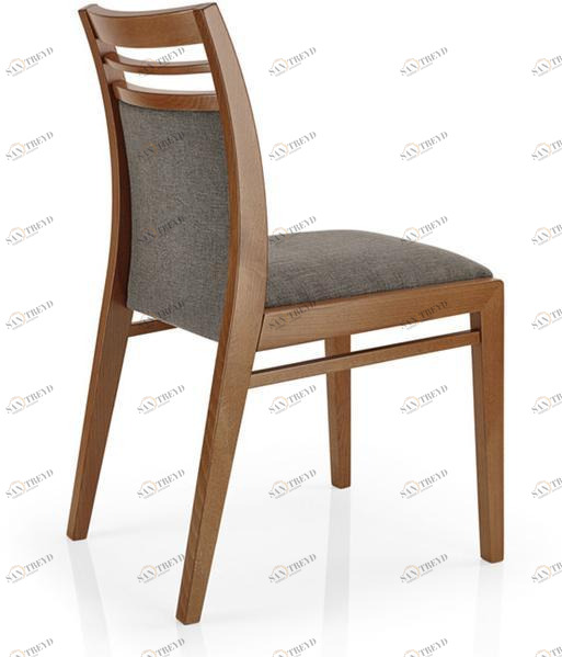 JMS Стул для ресторана из ткани Cassis M16