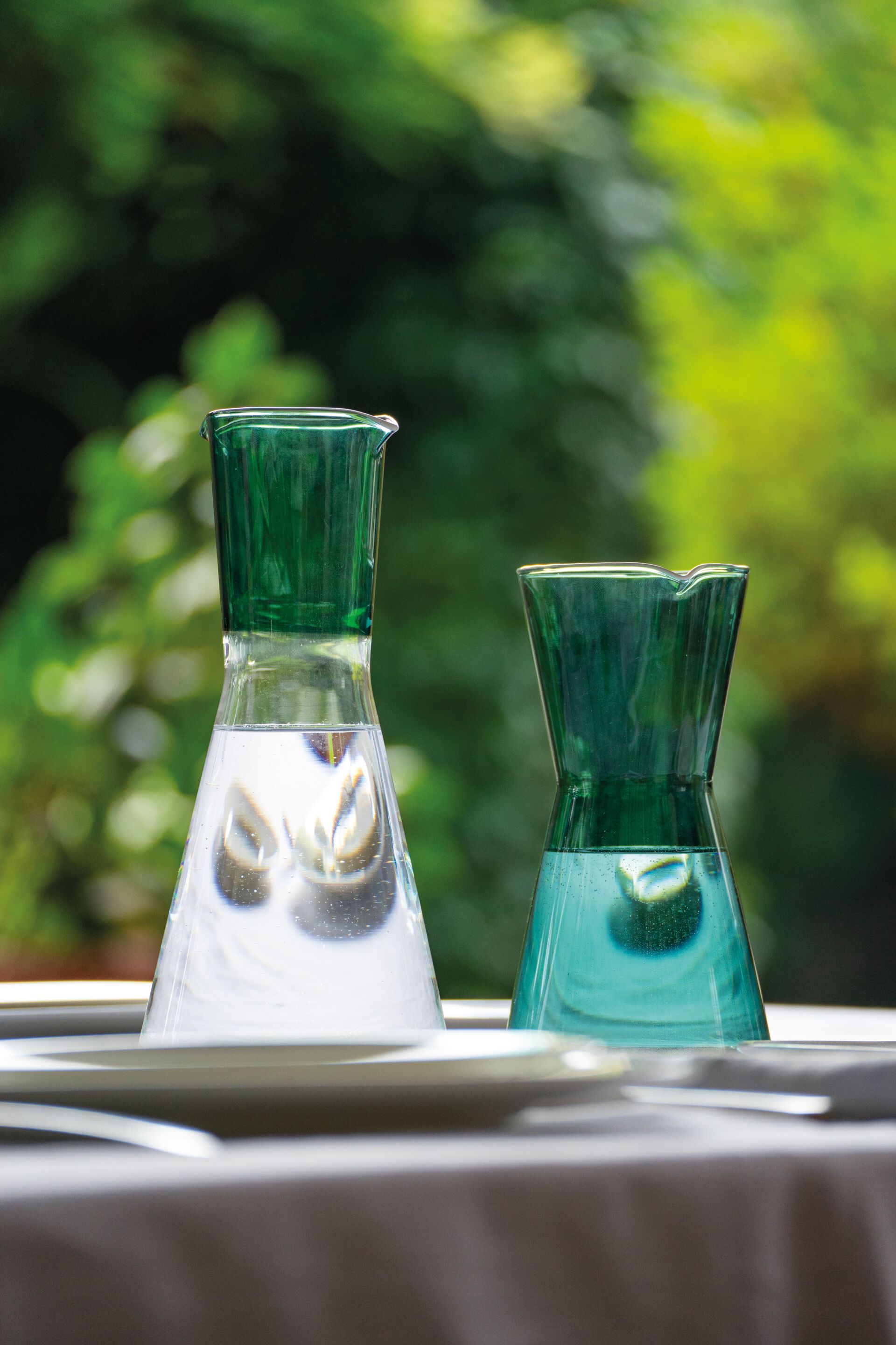 Двухцветный графин из боросиликатного стекла Zafferano Classy ARCH-00012263 - Вид №4