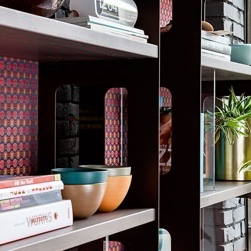 Книжный шкаф из железа Devina Nais Academy ARCH-00027298 - Вид №5