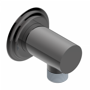 U6C-53E Вывод 1/2" встраиваемый в стену Thg-paris Pétale de Cristal, красный хрусталь Matt graphite PVD