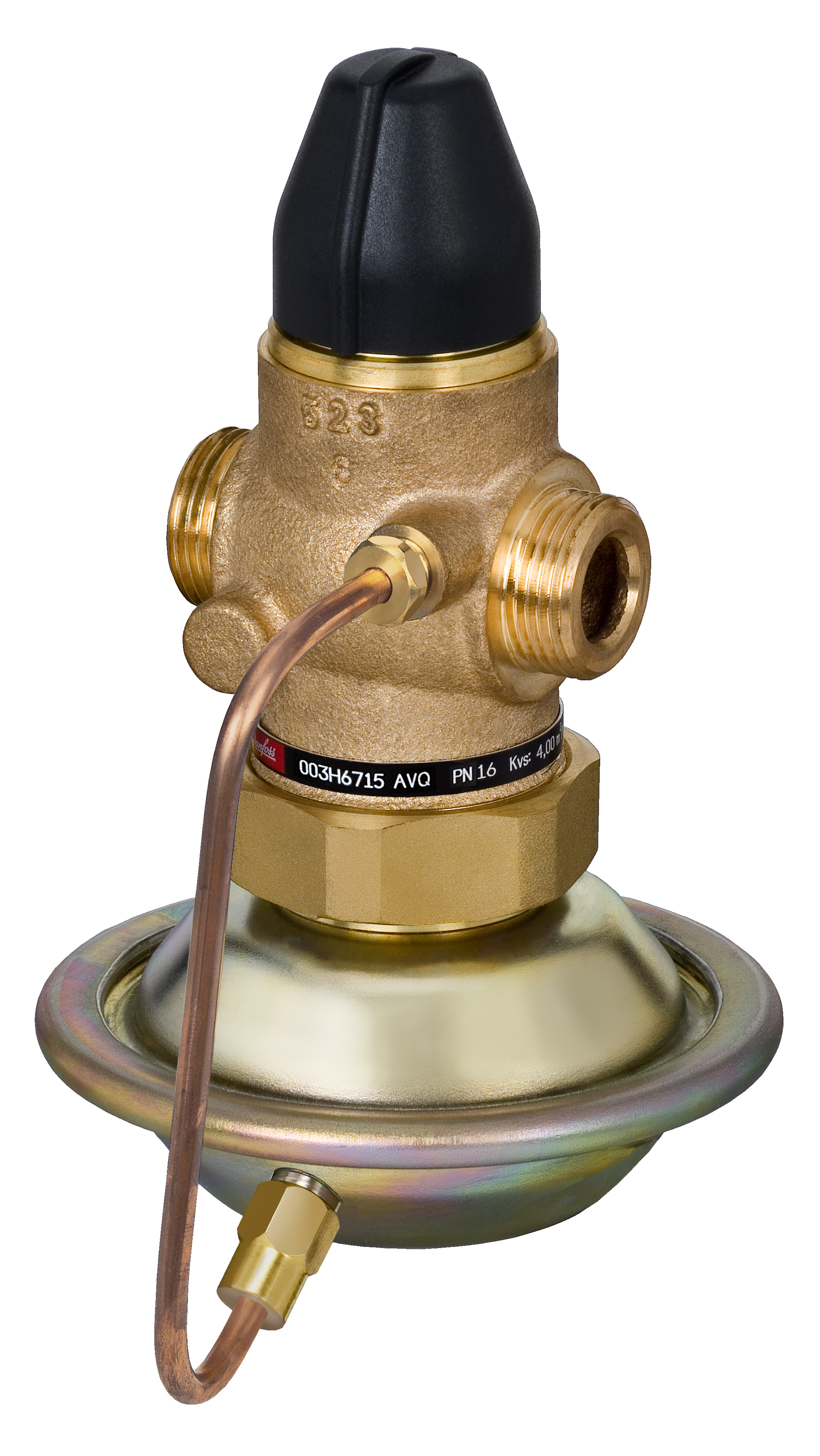 Danfoss Моноблочный регулятор расхода AVQ Р-р расх.AVQ PN25 50/20//0,2/резьб. 003H6729  - Вид №3