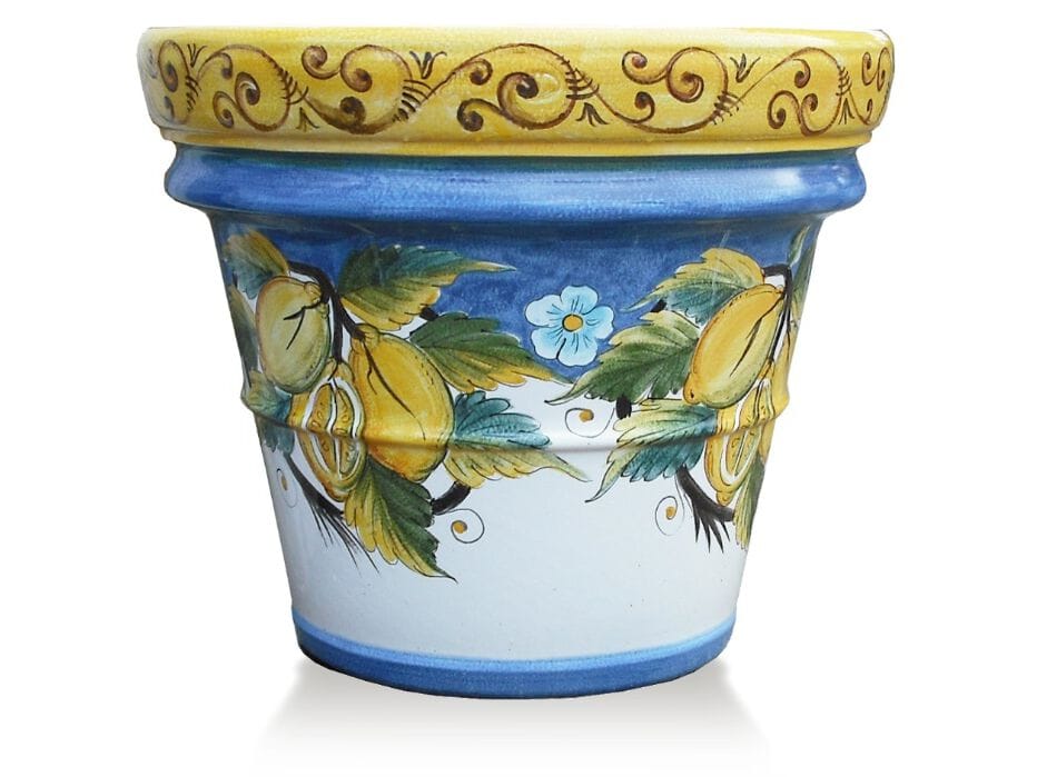 Украшенный терракотовый лимоньер Grandi Maioliche Ficola ARCH-00089852 - Вид №1