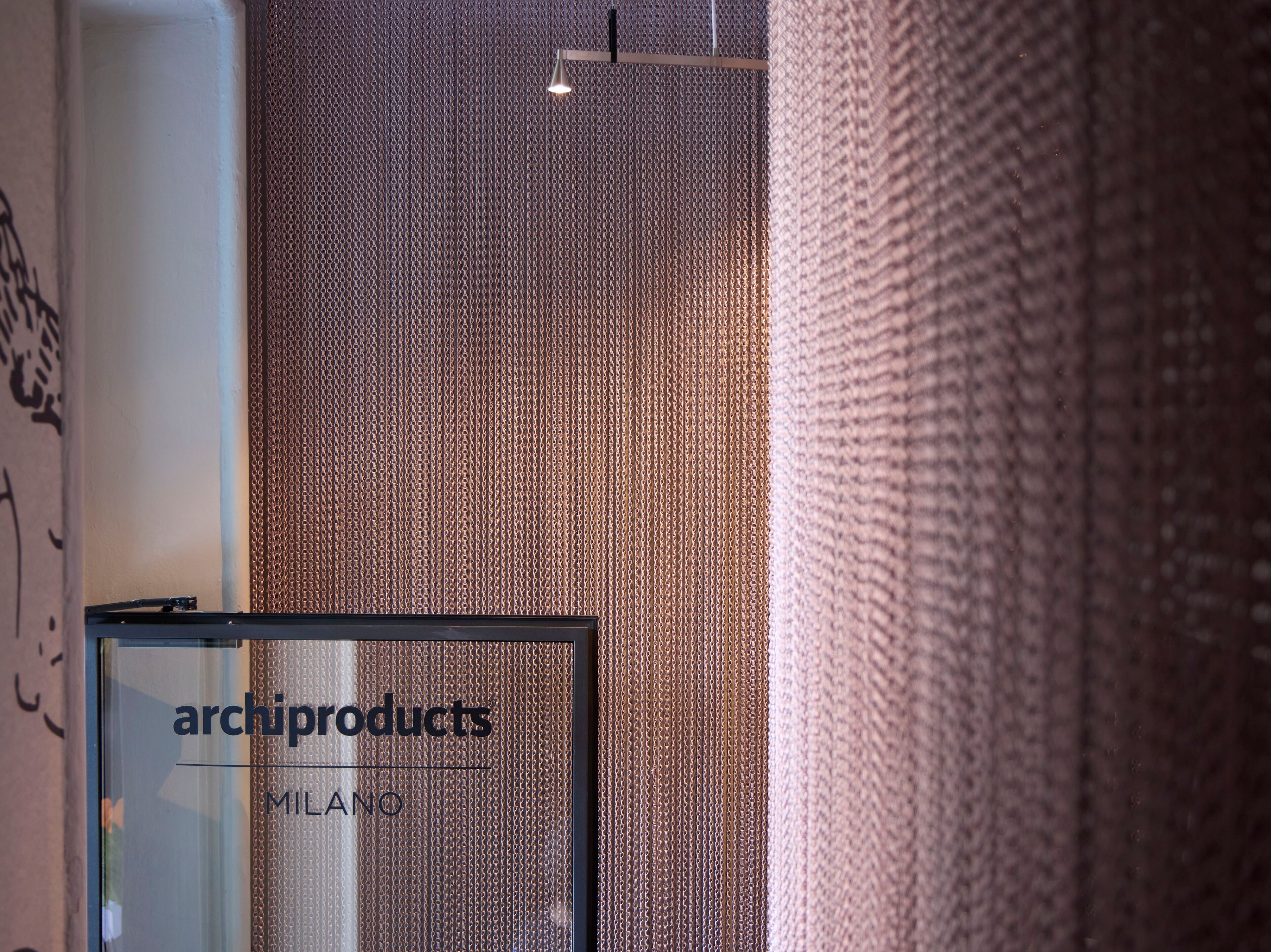 Алюминиевая проволочная палатка Kriskadecor WALLCOVERING - "À.RIA" INSTALLATION AT ARCHIPRODUCTS MILANO ARCH-00053898