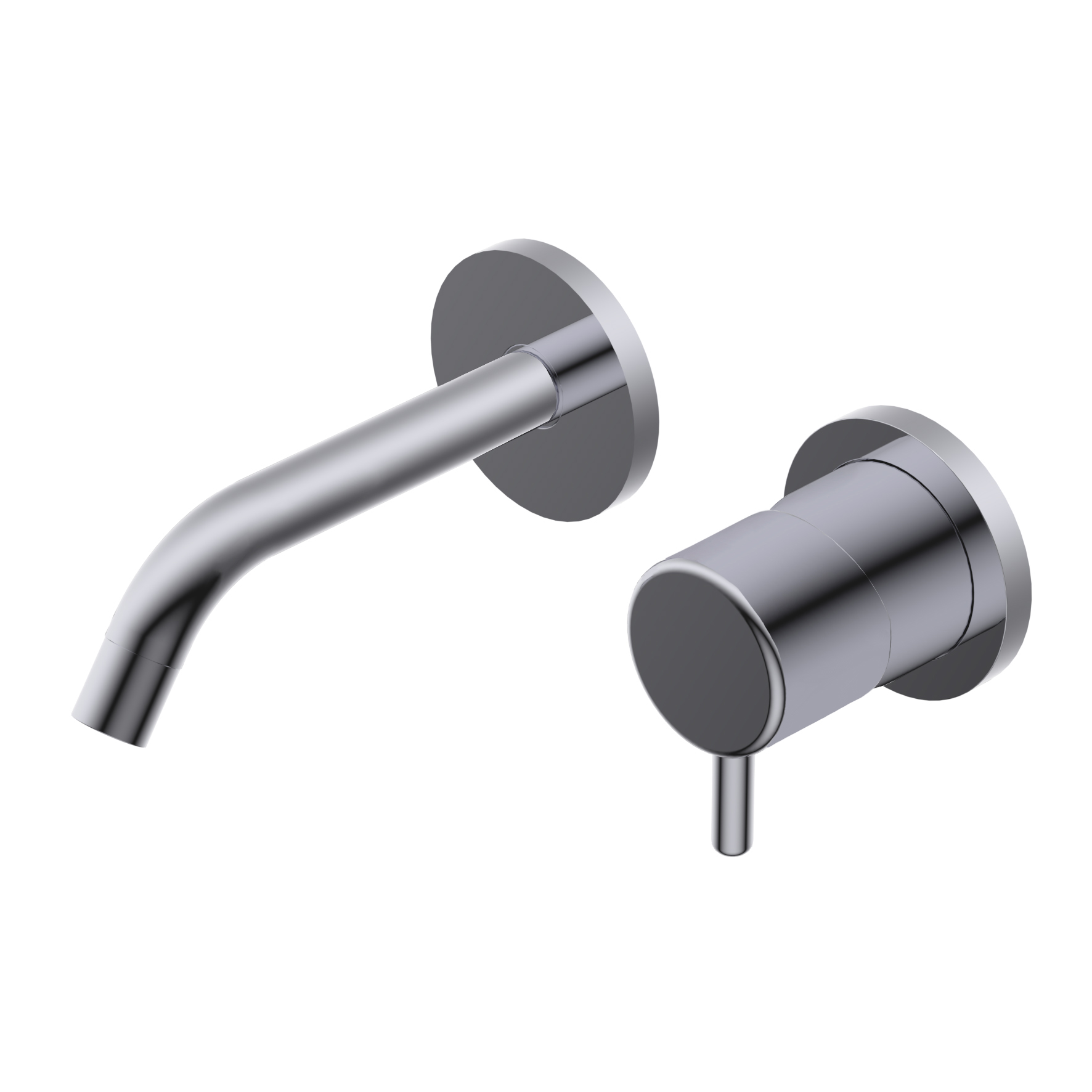 Q0BA6013SPSX Встраиваемый однорычажный смеситель для раковины Ritmonio Reverso