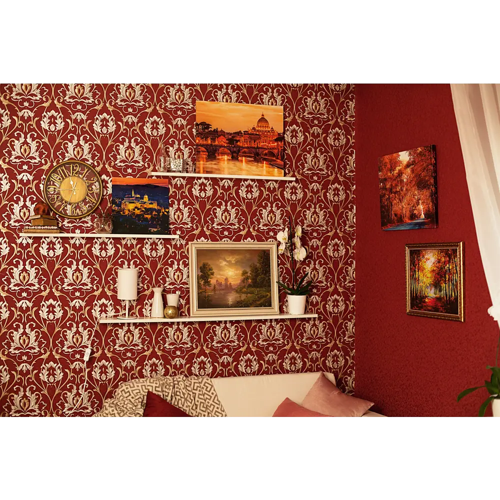 Часы настенные цвет бронзовый диаметр 31 см Santreyd STLM-2115101 - Вид №6