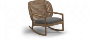 Kay Low Back Rocking Chair  Gloster Сидение Kay