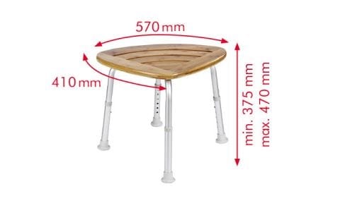 Бамбуковый табурет для ванной Thermomat SGR-LE ARCH-00042578 - Вид №2