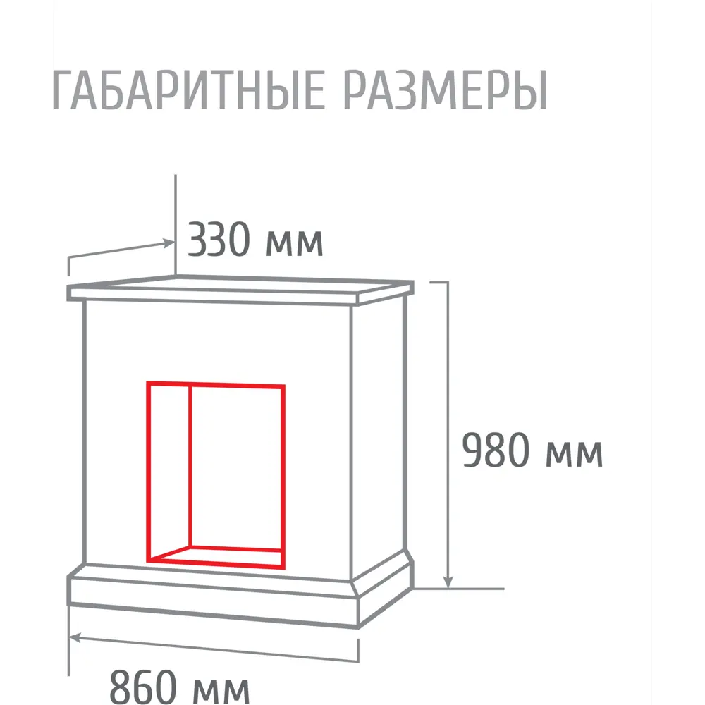 Обрамление Anita для электрического очага REALFLAME STLM-2186852 - Вид №12