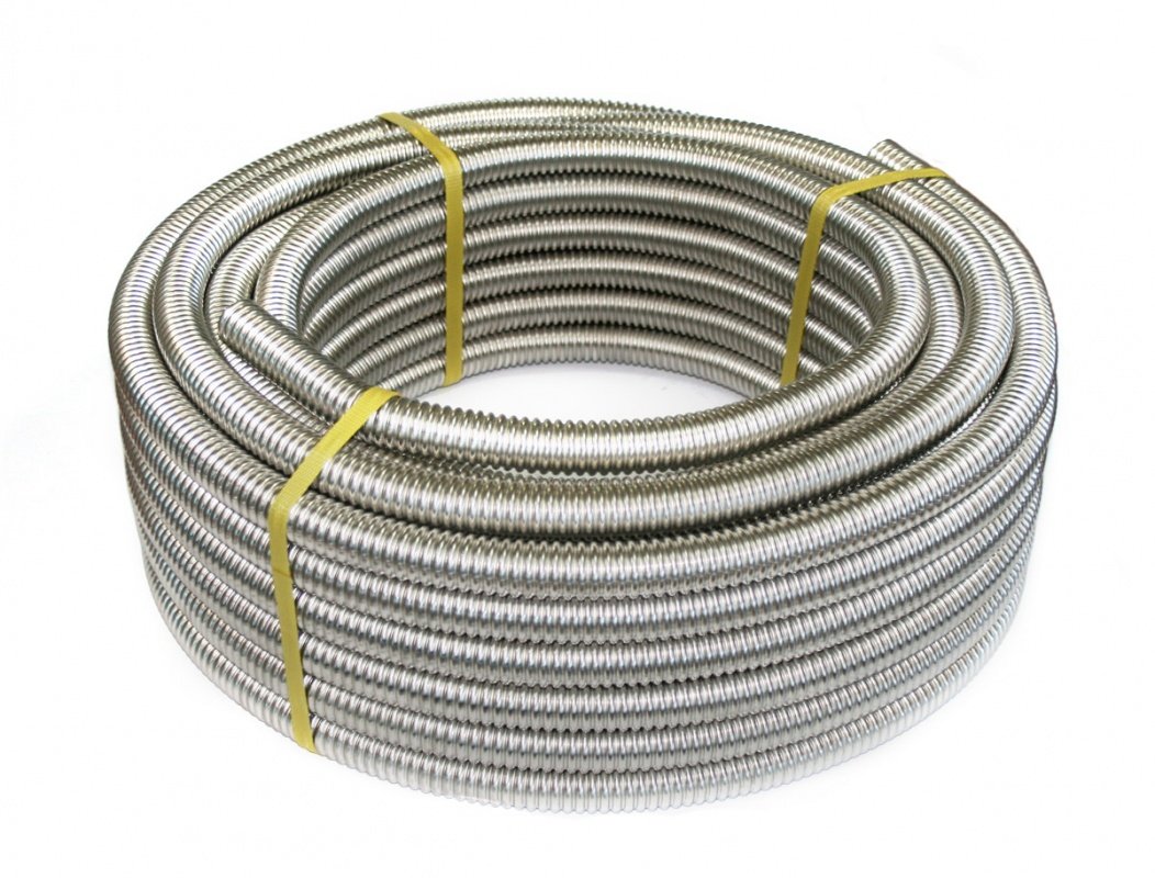 Труба гофр. Neptun IWS 25х0.3 нержавеющая - бухта 30 м. неотожженная 43059210000038 - Вид №1