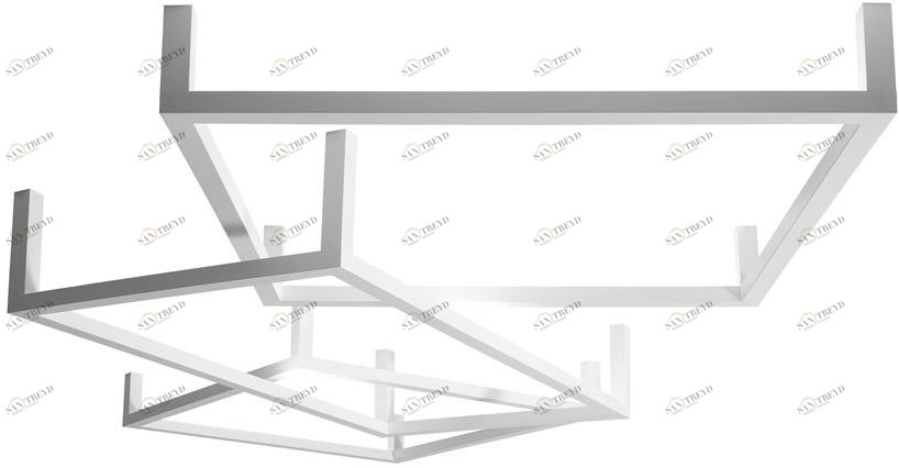 AXOLIGHT Потолочный светильник из алюминия Framework sun-id-1429905