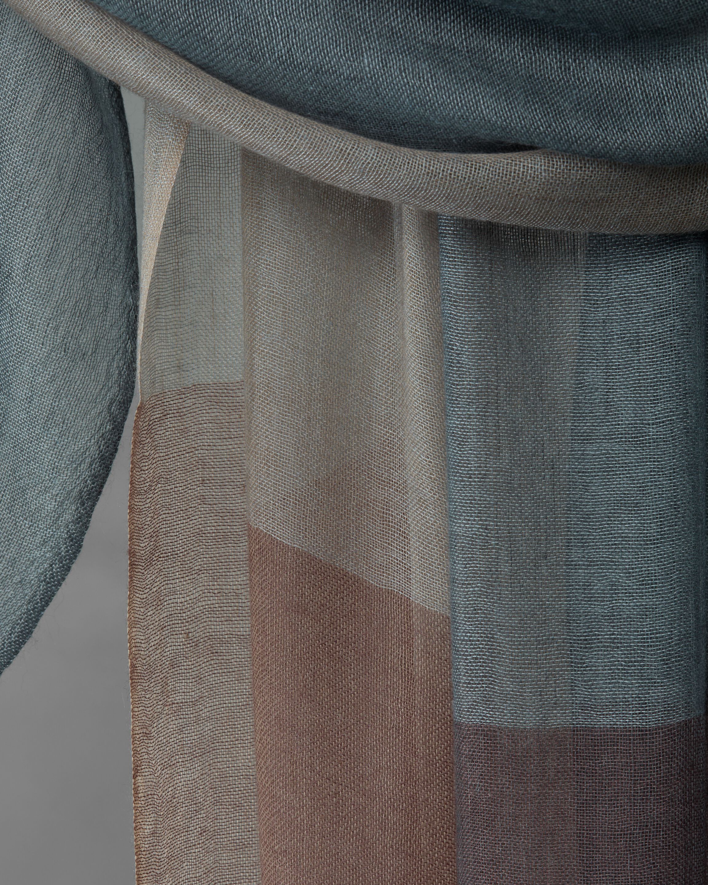 Кашемировый шарф Society Limonta NAP MULTI ARCH-00110260 - Вид №1