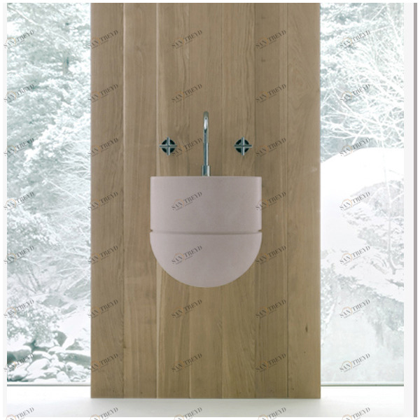 M110 Подвесная раковина настенная овальная Neutra Design  белая 