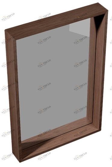 L'ANTIC COLONIAL Прямоугольное зеркало в настенной раме Karon sun-id-1476652