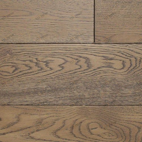 Массивная доска Baricella Volterra Дуб Рустик с брашью (Текстурированная) 500-1400х120 мм 3300300012