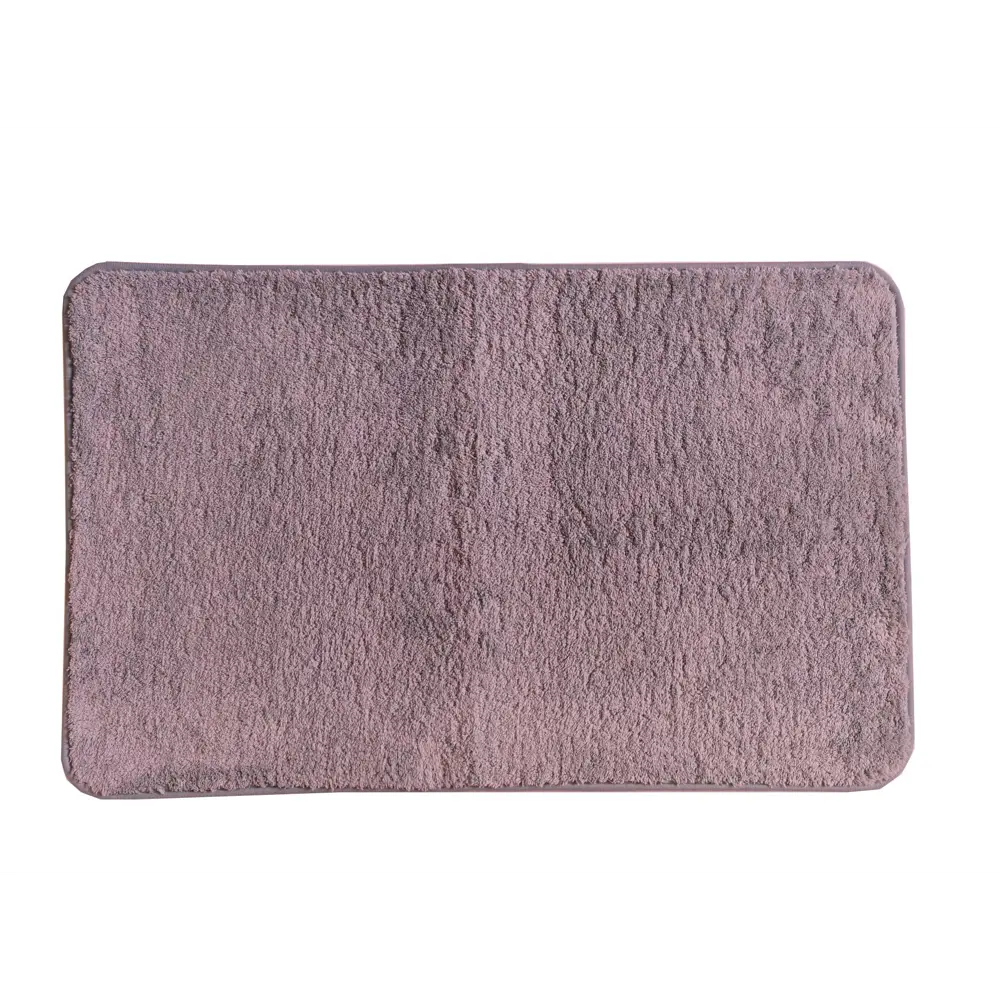 Коврик для ванной SWENSA Ping - лиловый комфорт с антискольжением 89379334 STLM-1369002