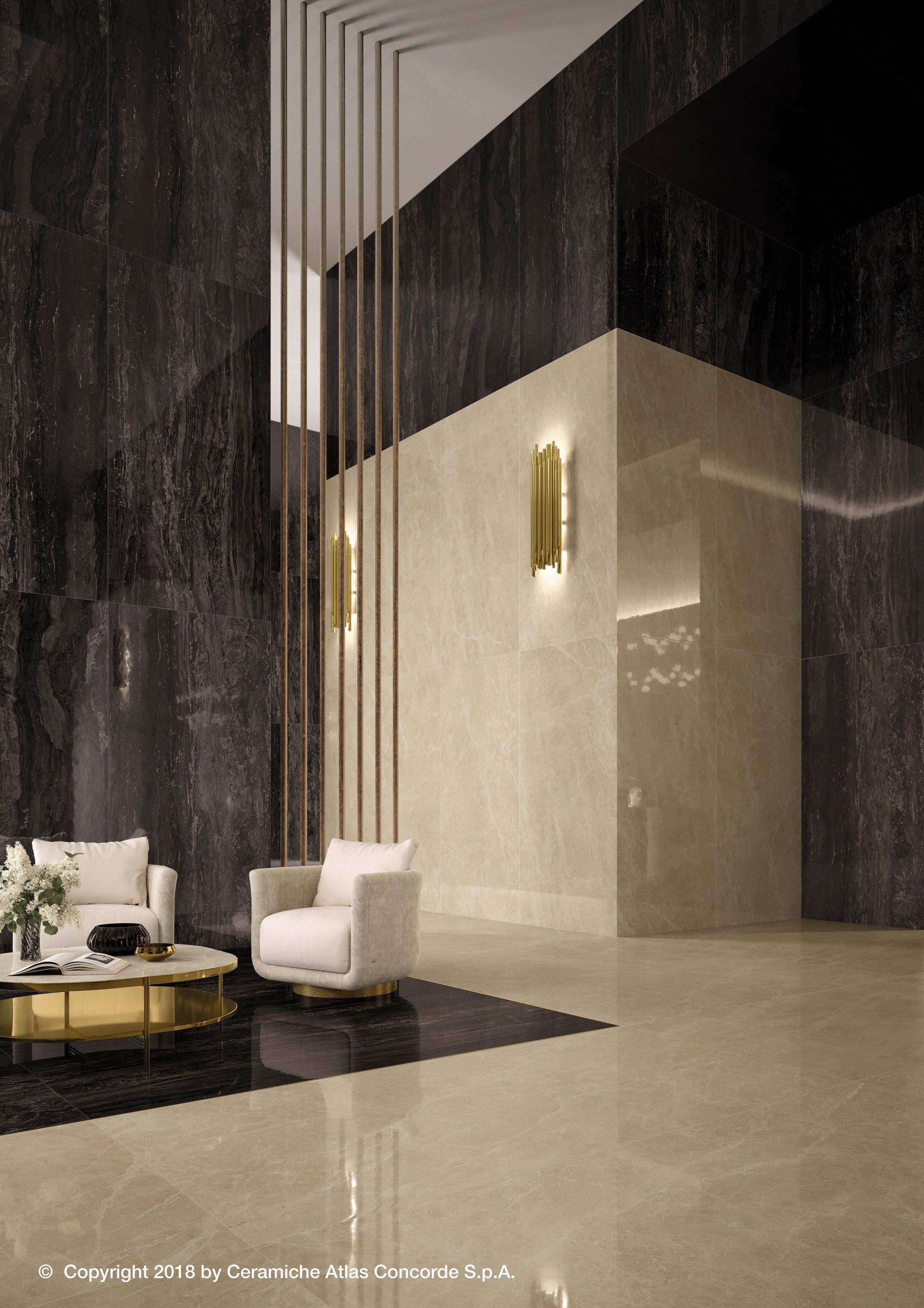 Пол из керамогранита с мраморным эффектом Atlas Concorde Marvel Edge ARCH-00074519 - Вид №30