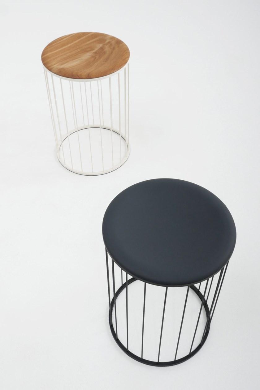 Atelier Haußmann Табурет из стали и дерева sun-id-1398377 - Вид №2