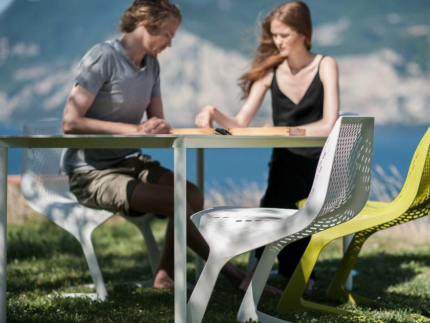 Plank Штабелируемый прямоугольный стол из hpl Monza 9208-01 - Вид №6