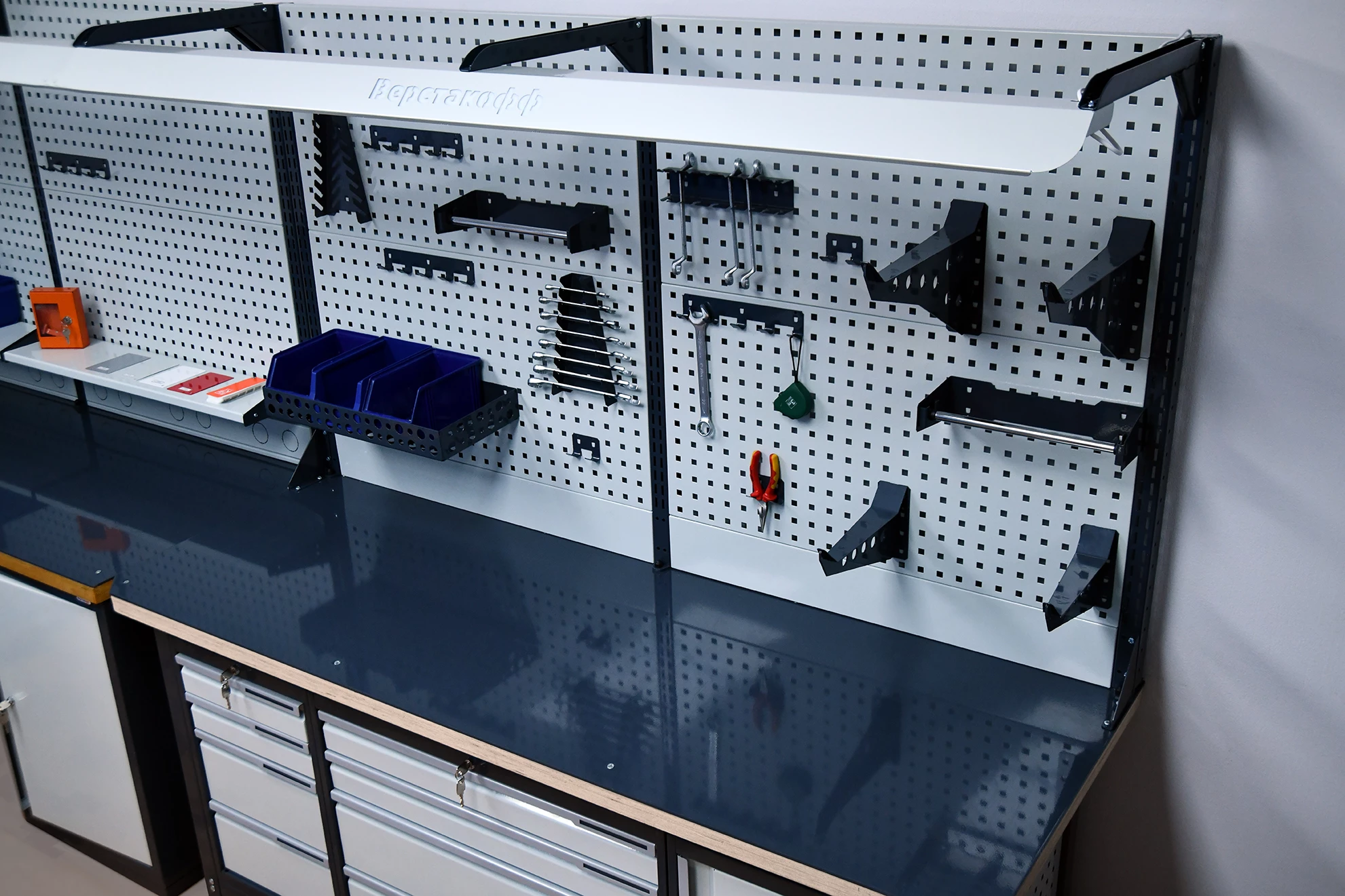 Модульный верстак MCN 2052.S77.11-2F Верстакофф 111298 - Вид №9