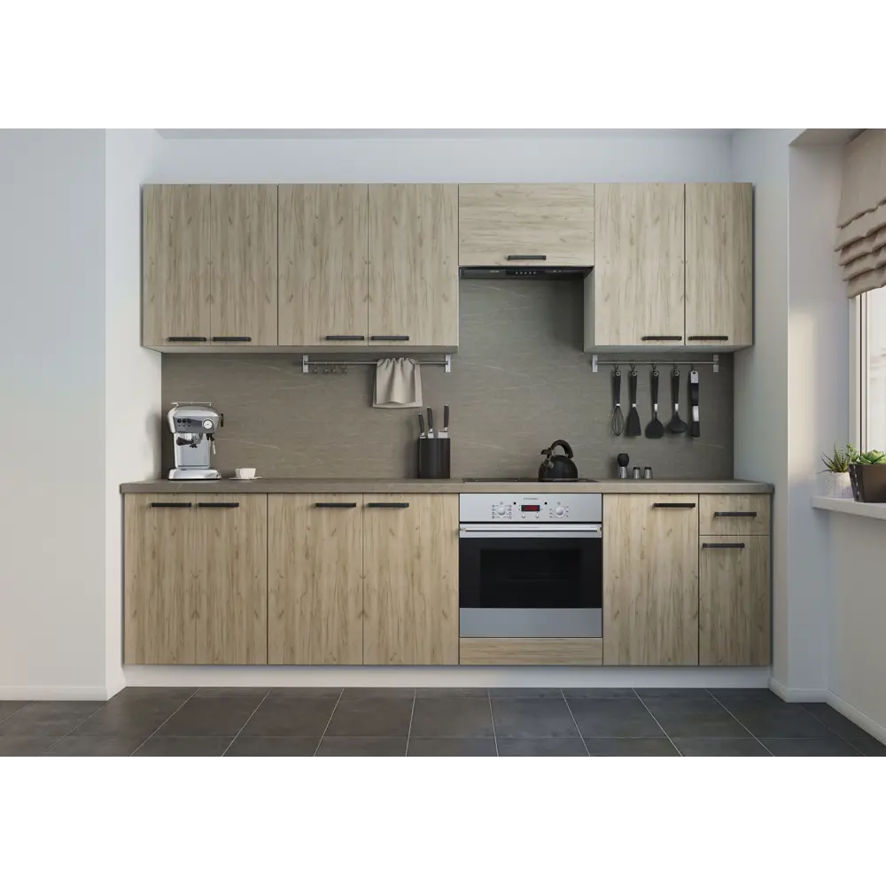 Кухонный шкаф Santreyd Дейма - стильное решение для современной кухни 87234017 Дейма темная STLM-0867494 - Вид №10