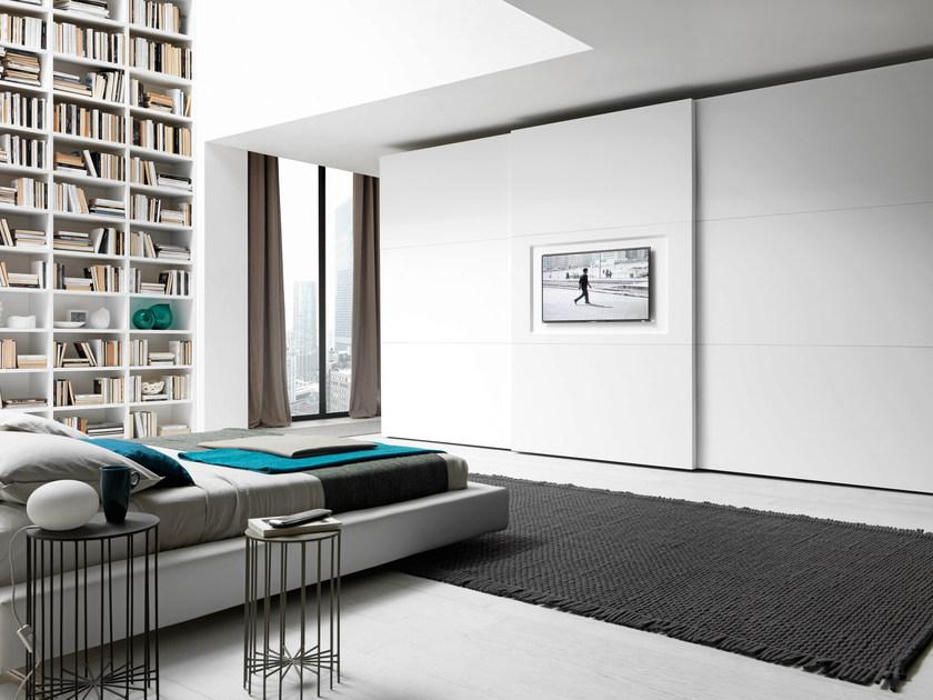 Presotto Лакированный шкаф с раздвижными дверцами и встроенным телевизором. Tecnopolis sun-id-1506929 - Вид №1