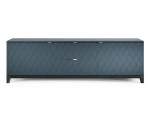 Тумба под телевизор с ящиками синяя Case №2 THE IDEA  210282 Синий