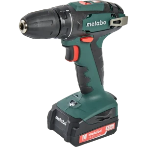 Дрель-шуруповерт аккумуляторная Metabo BS 14.4, 602206550, 14.4 В Li-ion 2x1.5 Ач 82366354 STLM-2167673