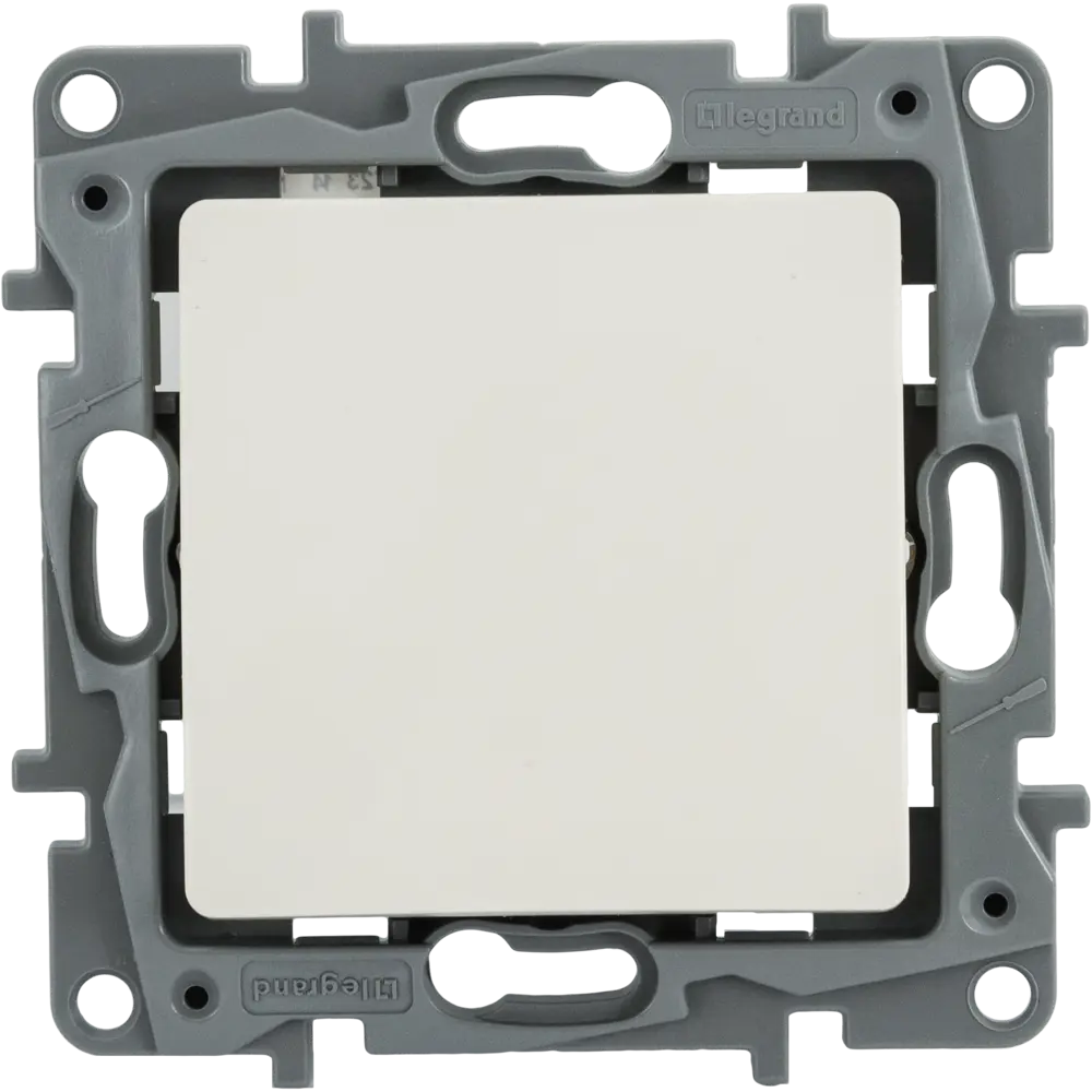 Выключатель кнопочный 1 клавиша Legrand Etika цвет слоновая кость STLM-2183831 - Вид №1