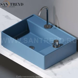 L640141 Накладная раковина на столешницу  прямоугольная A. e T. Italia Fly