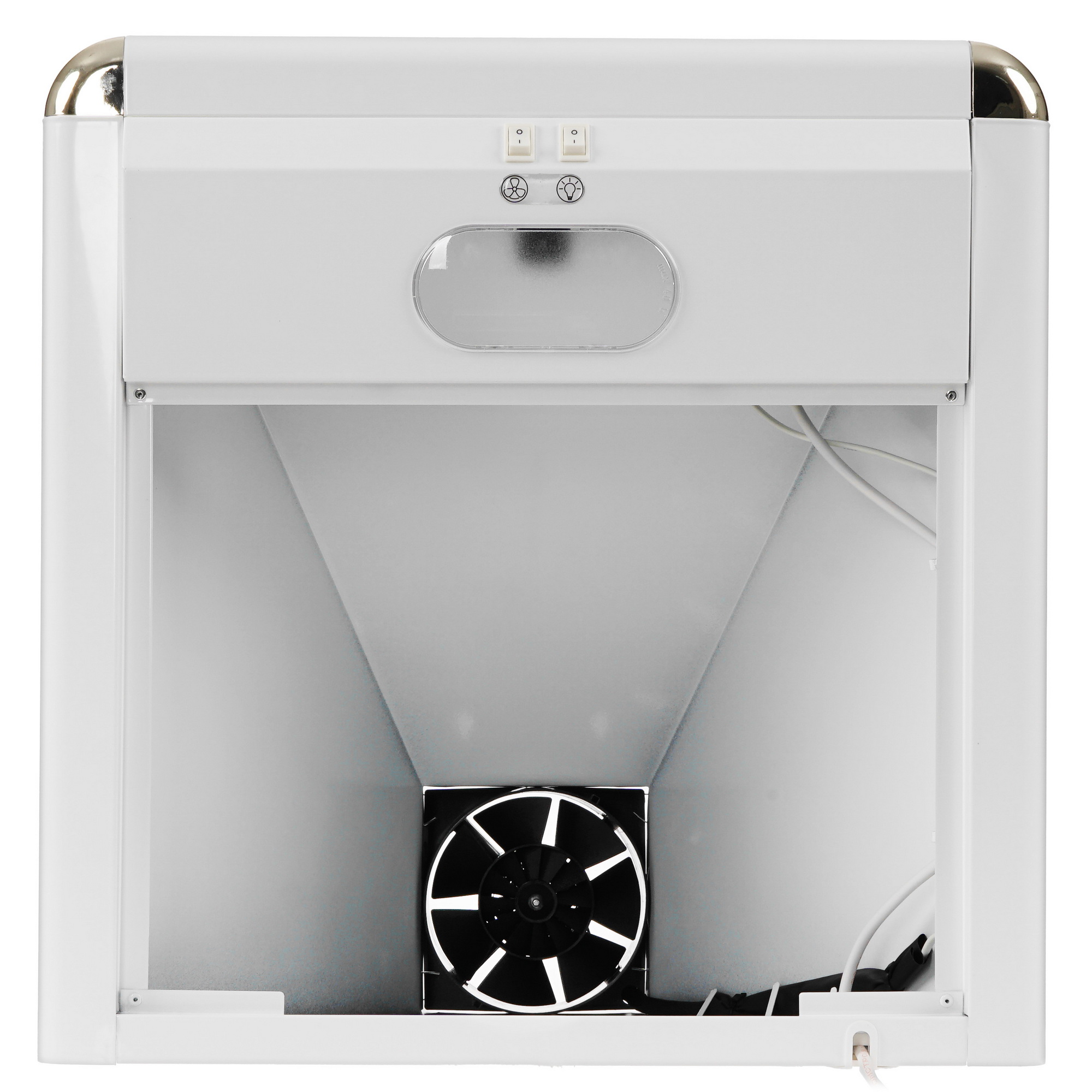 8164011 Вытяжка каминная ELIKOR Сатурн 50П 180 В1Л белый/золотистый STDN-0133977 - Вид №6