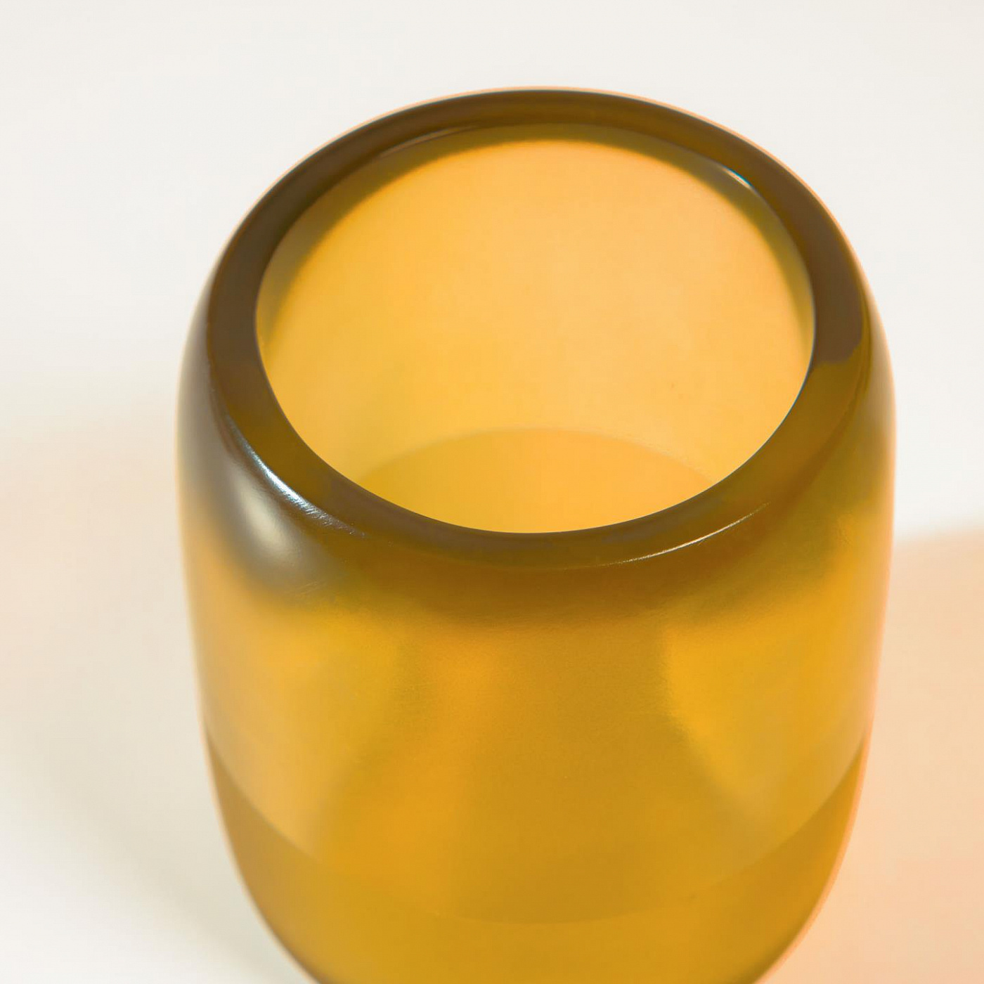 101764 Стакан для зубных щеток желтый La Forma Maive 