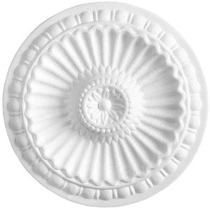 Розетка потолочная полистирол белая Формат 280А 28 см