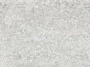 Tecnografica Детские прорезиненные обои с рисунком I decorativi 53777-1