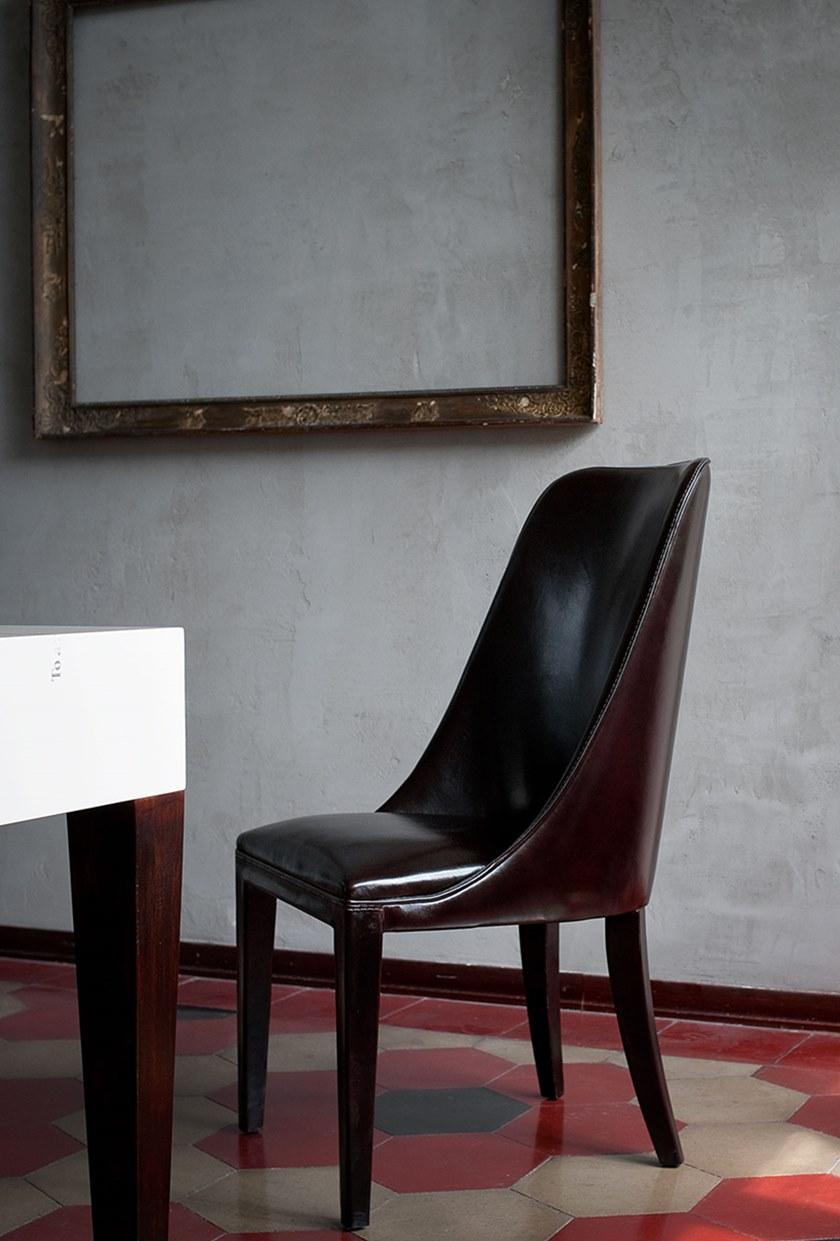 BAXTER Мягкое кожаное кресло Decor sun-id-1459401 - Вид №1