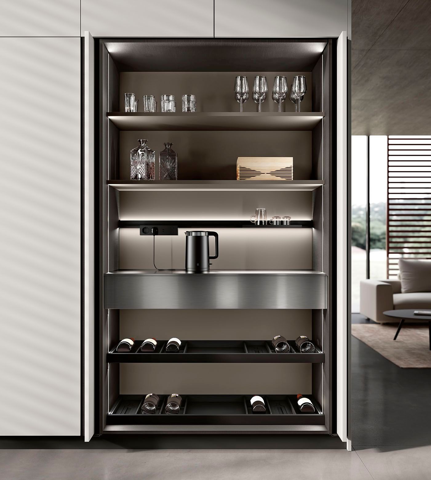 Встроенная кухня Febal Casa Origina ARCH-00107359 - Вид №6