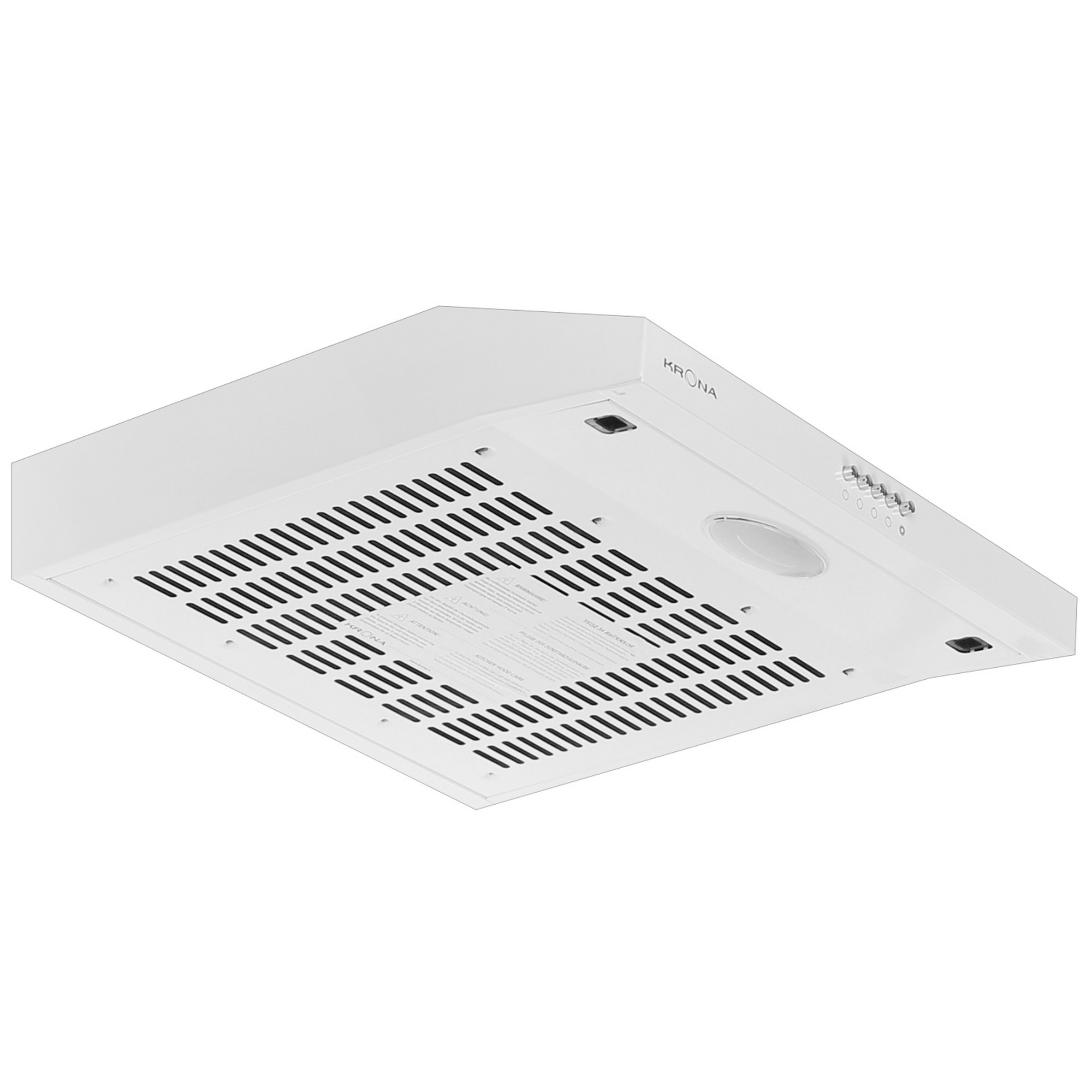 8191689 Вытяжка подвесная KRONA ERMINA 500 white PB белый STDN-0098330
