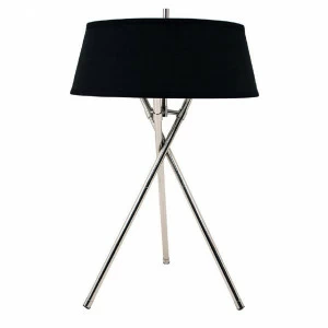 Настольная лампа Brisa от RVAstley Хром 5457 RVASTLEY КЛАССИЧЕСКИЕ 061812 Хром;черный