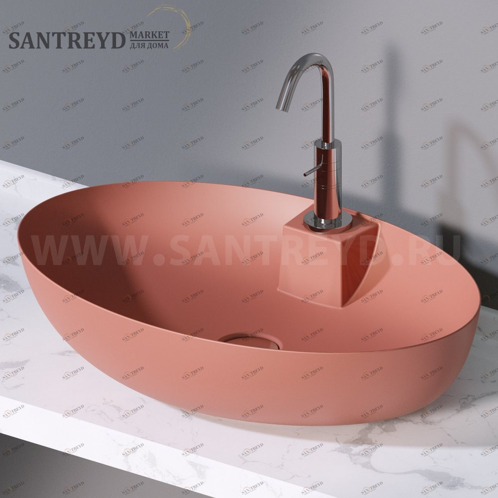 L604142 Накладная раковина на столешницу  овальная A. e T. Italia ELITE AeT ITALIA