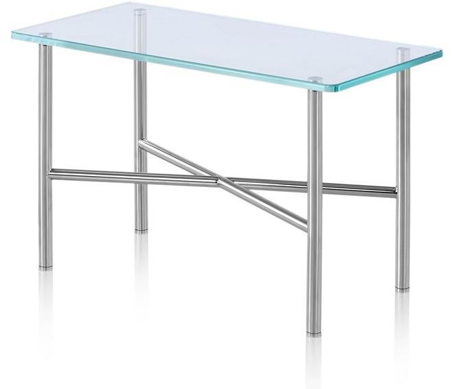 Herman Miller Прямоугольный журнальный столик из стекла и металла Layer sun-id-1462369 - Вид №1