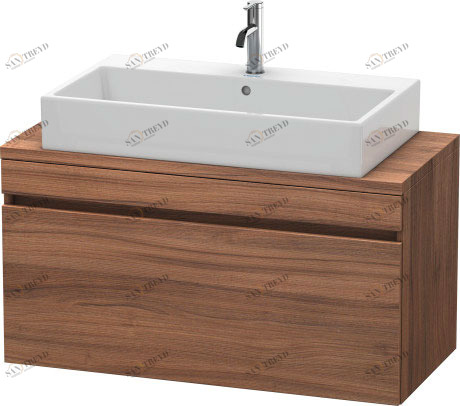 DS530407979 DuraStyle Тумбочка для компактной консоли Орех натуральный, декор Duravit