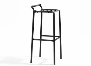 Blå Station Высокий табурет с подставкой для ног Straw
