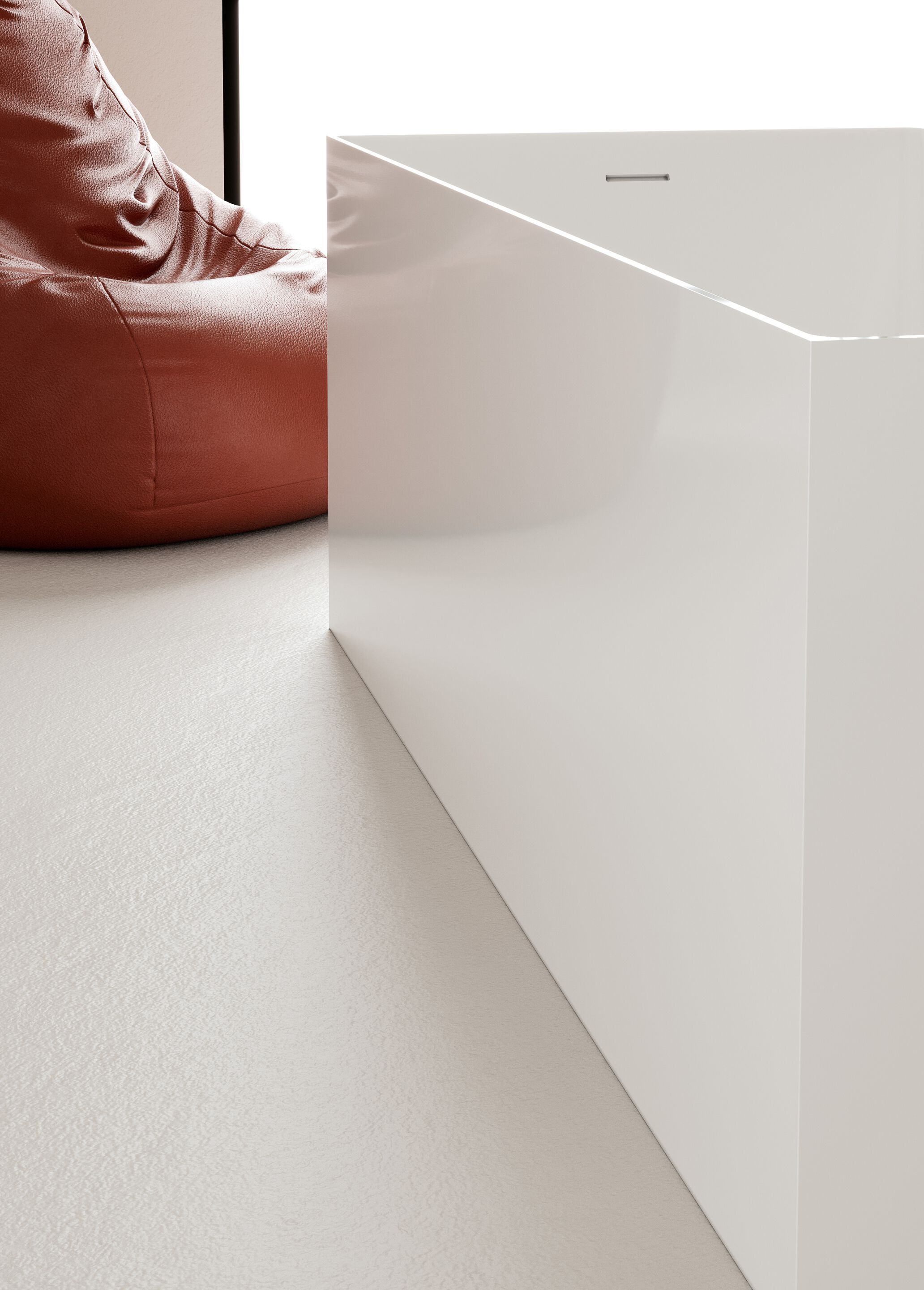 Керамическая прямоугольная ванна Scarabeo Ceramiche Теорема 2.0 ARCH-00052141 - Вид №1