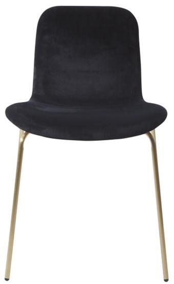 NORR11 Стул из бархата штабелируемый Langue soft sun-id-1490663 - Вид №3