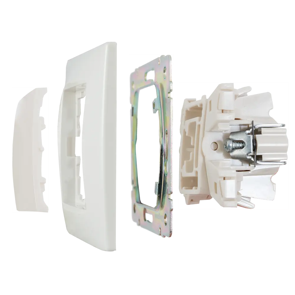 Выключатель Legrand Valena Classic одноклавишный для скрытого монтажа в цвете слоновая кости 11273581 STLM-1329745 - Вид №4