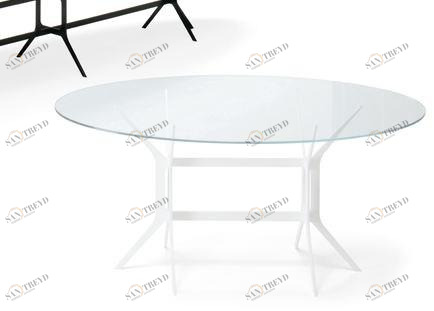 YDF Овальный хрустальный стол Tavoli sun-id-1373684