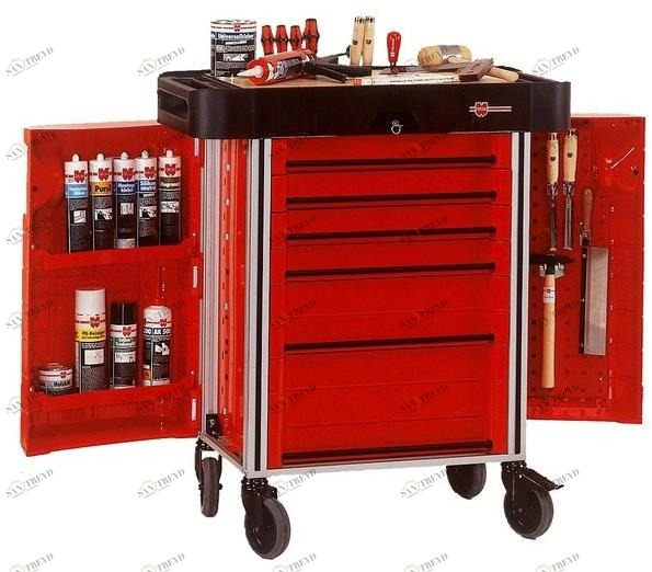 Würth Металлическая тележка для инструментов с ящиками Arredamenti industriali e per magazzini 0962602270